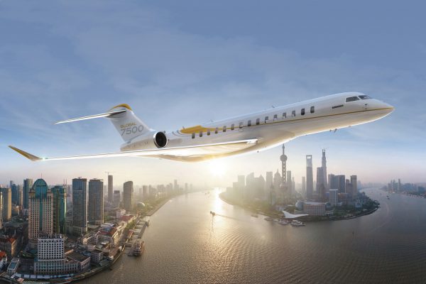 Global 7500 Shanghai Skyline